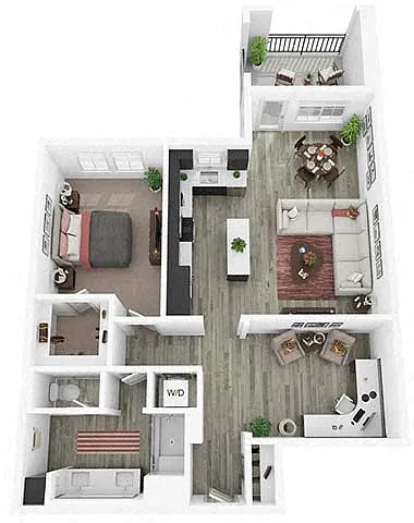 Floor plan A5 Den
