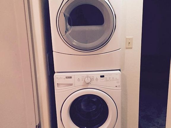 New washer and dryer