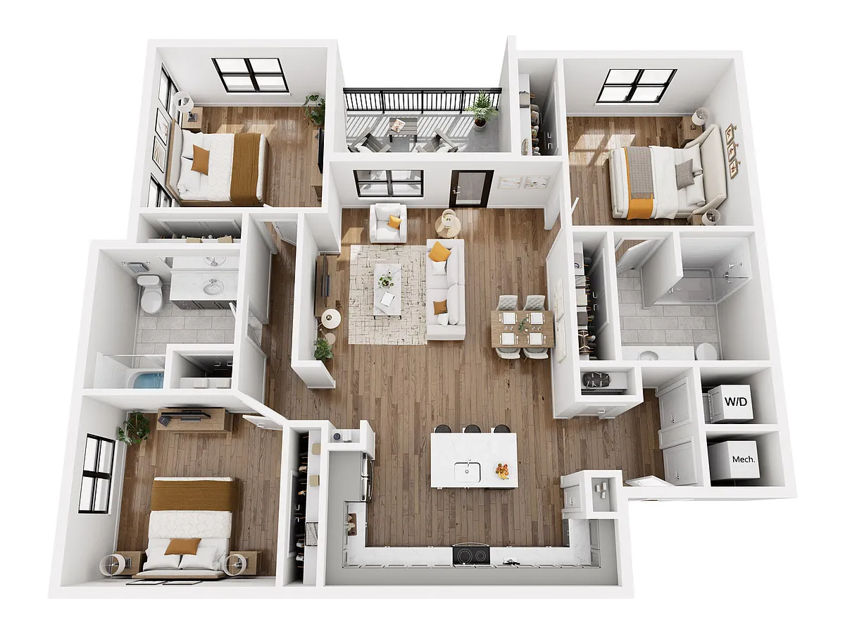 Floor plan Ruby AFF