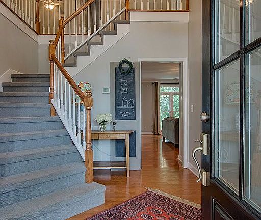 Foyer Stair Case.