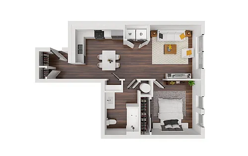 Floor plan Ellington 672
