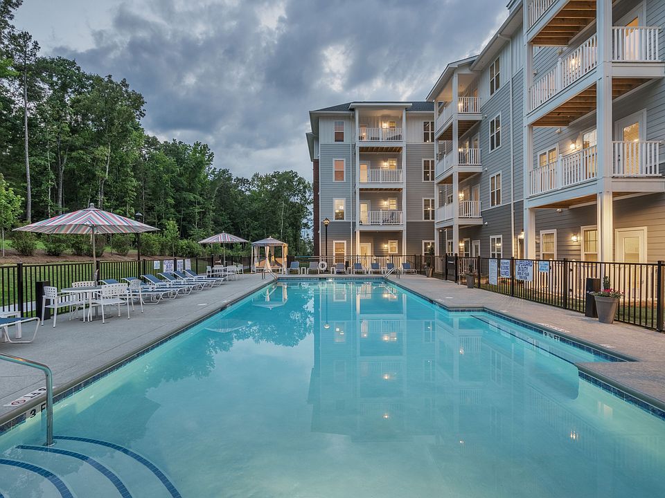 Pool at twilight