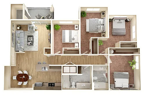 Floor plan Meridian