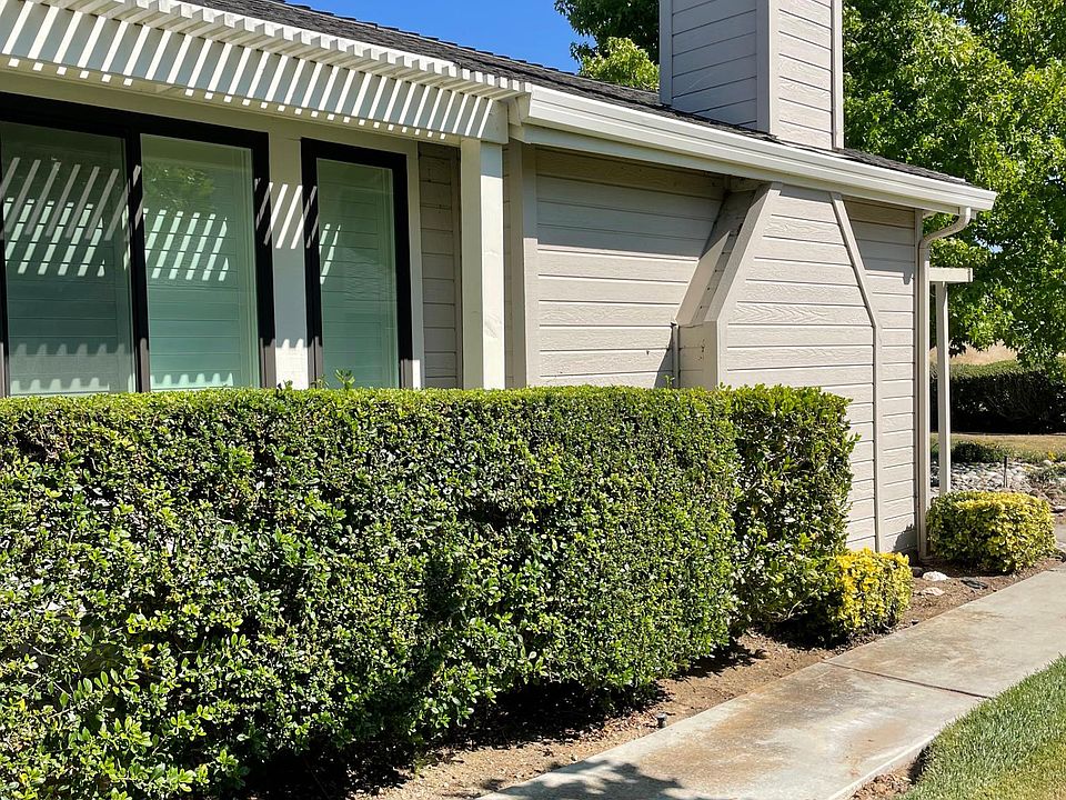 Side of home where front door is located.