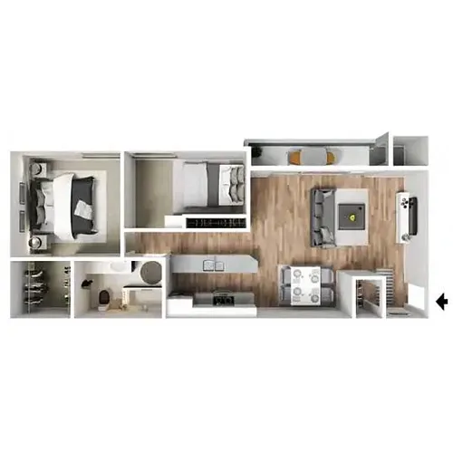 Floor plan Southern Pacific