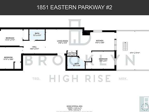 2nd image of 1851 Eastern Pkwy #2B