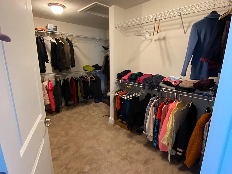 Walk-in closet in Master BR