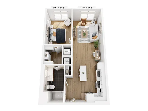 Floor plan A23