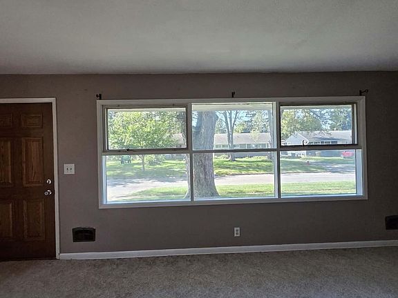Living room front windows