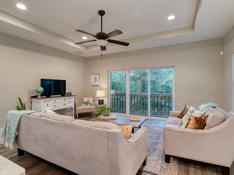 Your private balcony oasis, right off the main lounge