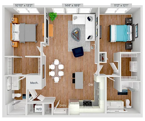 Floor plan BM12-1129