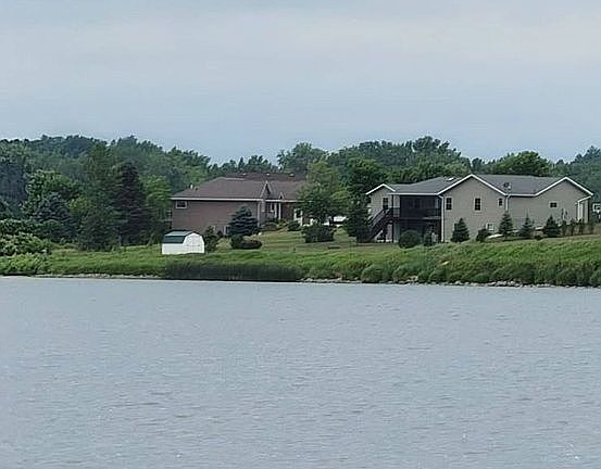 View of the back of the home