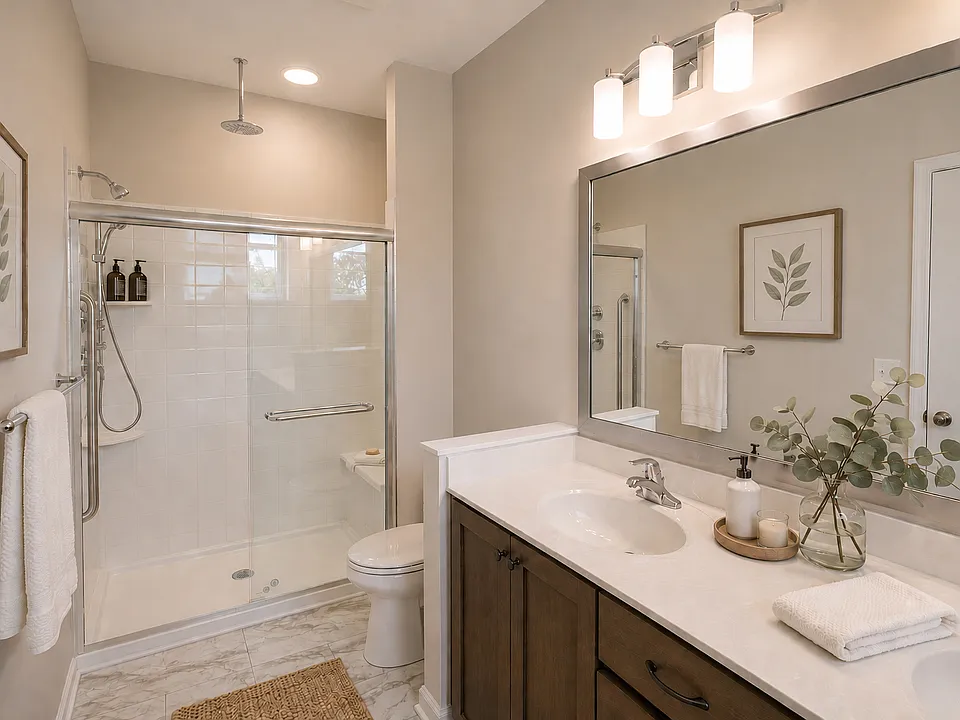 Master Bathroom in Coverdale Floorplan