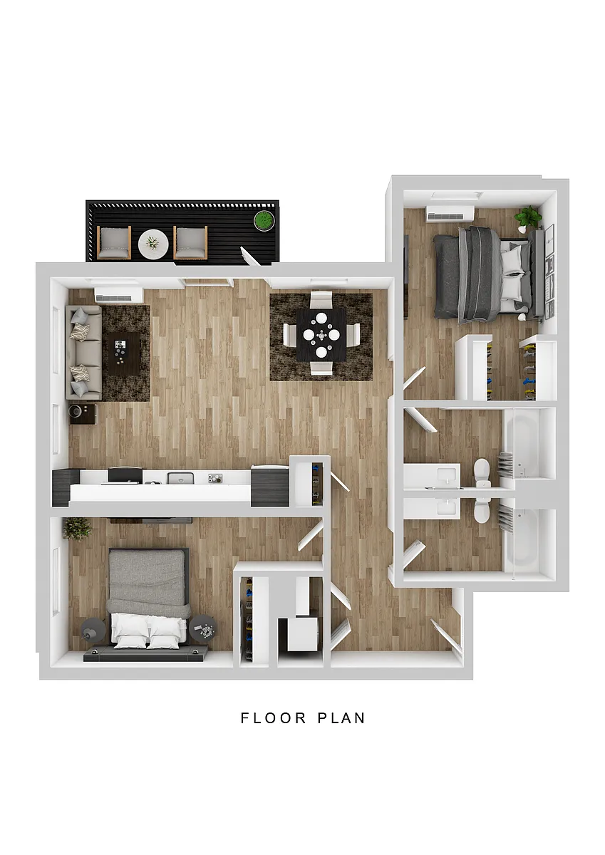Floor plan Broadrock - 2 Bed A5