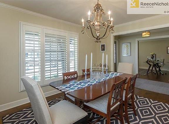 Plantation shutters add so much to this beautiful room.
