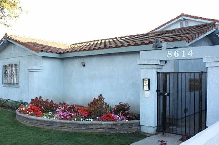 Front view from Rosecrans