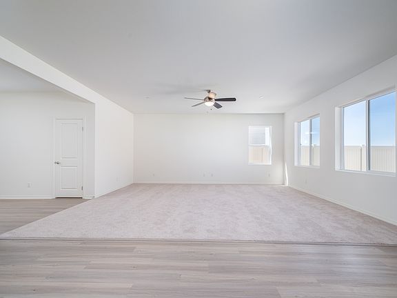 This home has an incredible open layout with the spacious family room open to the kitchen.