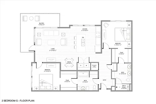 Floor plan B8