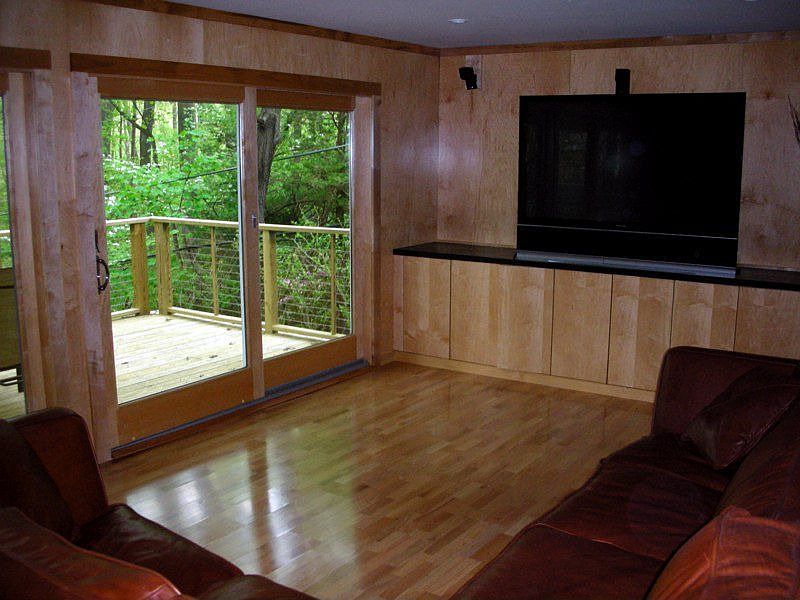 New Family Room with Surround Sound
