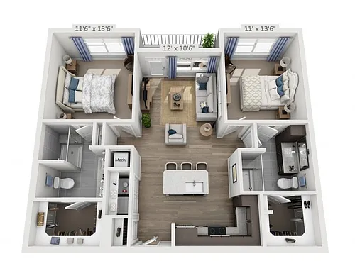 Floor plan Harrison