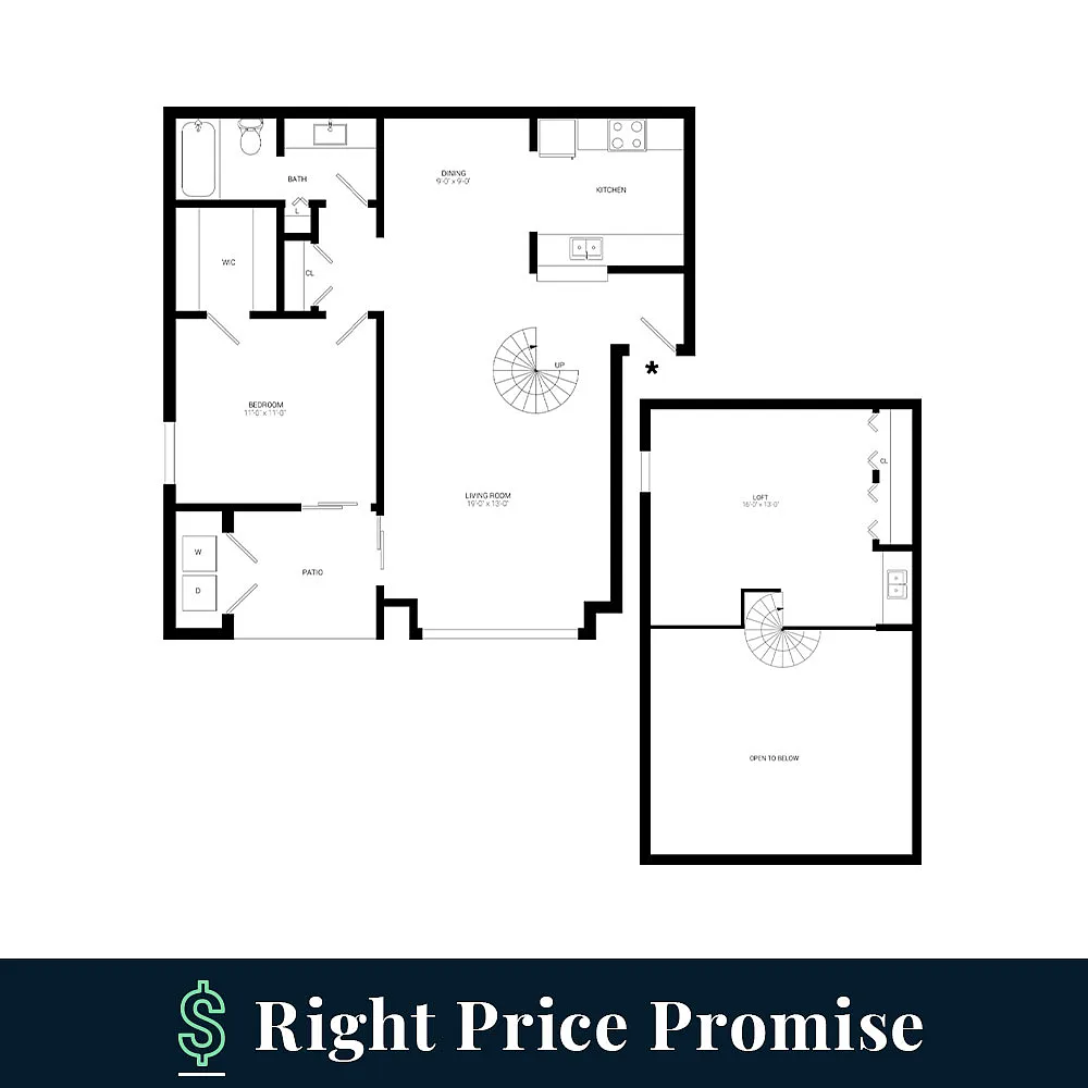 Floor plan The Respite
