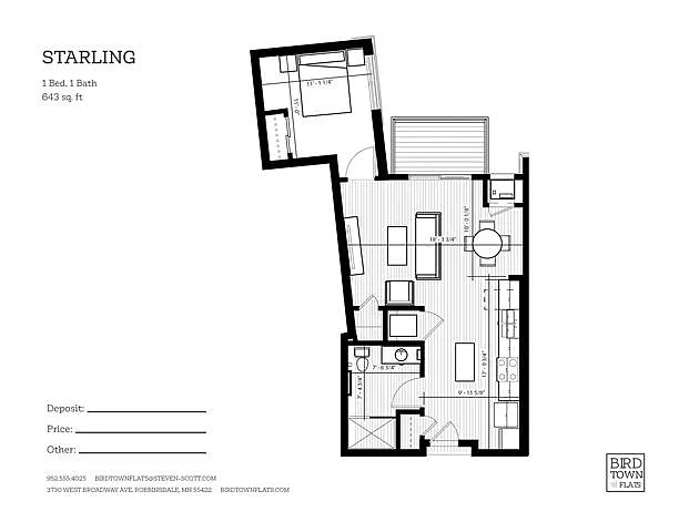 Floor plan Starling