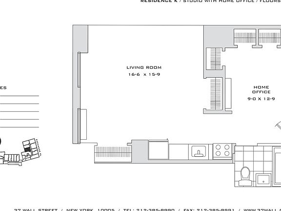 2nd image of 37 Wall St APT 16K