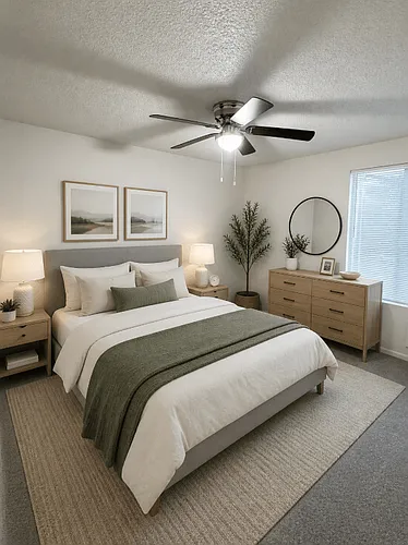 Floor plan 1 Bedroom 1 Bathroom