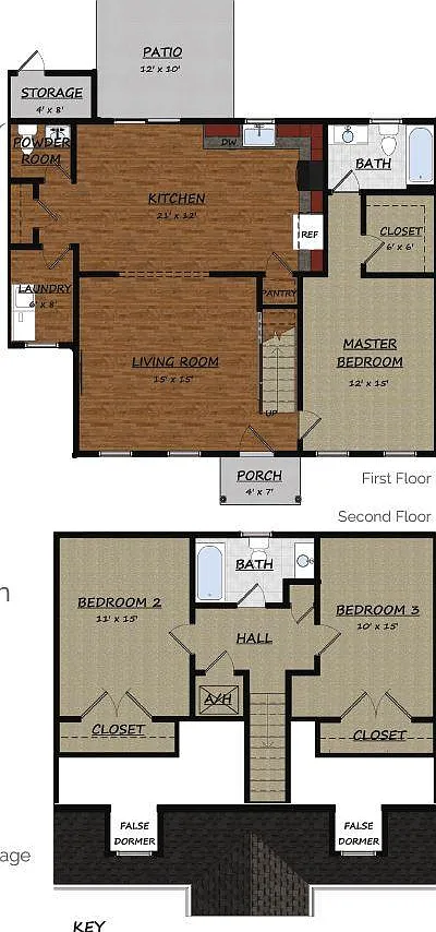 3 bed, 2.5 bath, 1400 sqft, $1,999 — Photo 2
