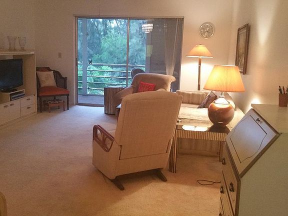 Living Room Has Stunning Water Views