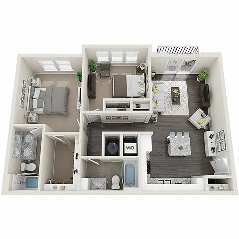 Floor plan Hoyt