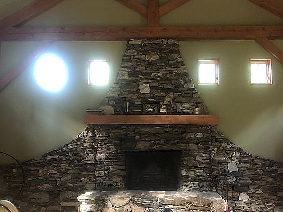 Stone Fireplace 
