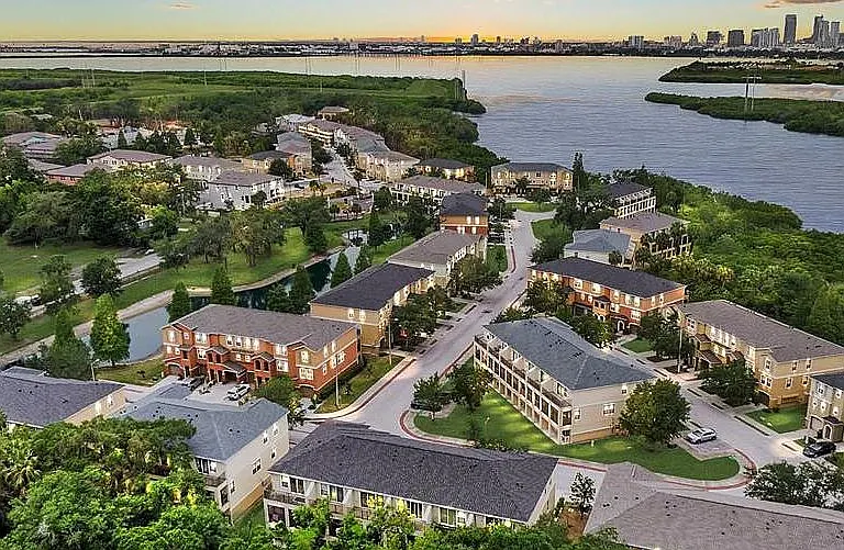 Palm River Townhomes view