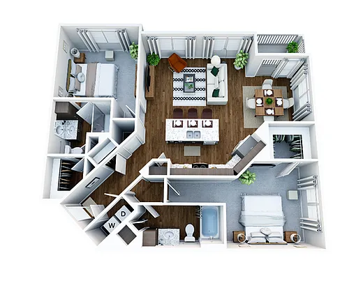 Floor plan B2