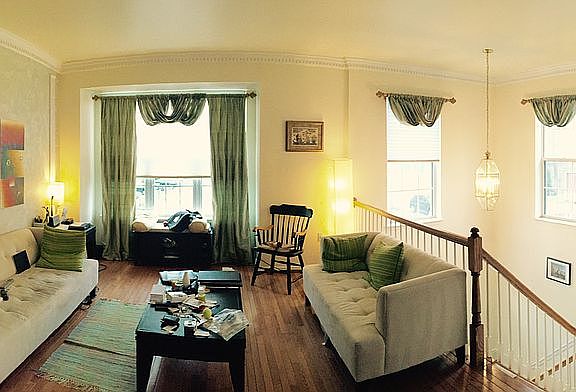 Living Room and Stairs