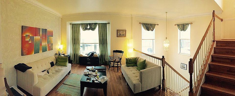 Living Room and Stairs