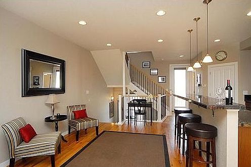 Kitchen & Living Room