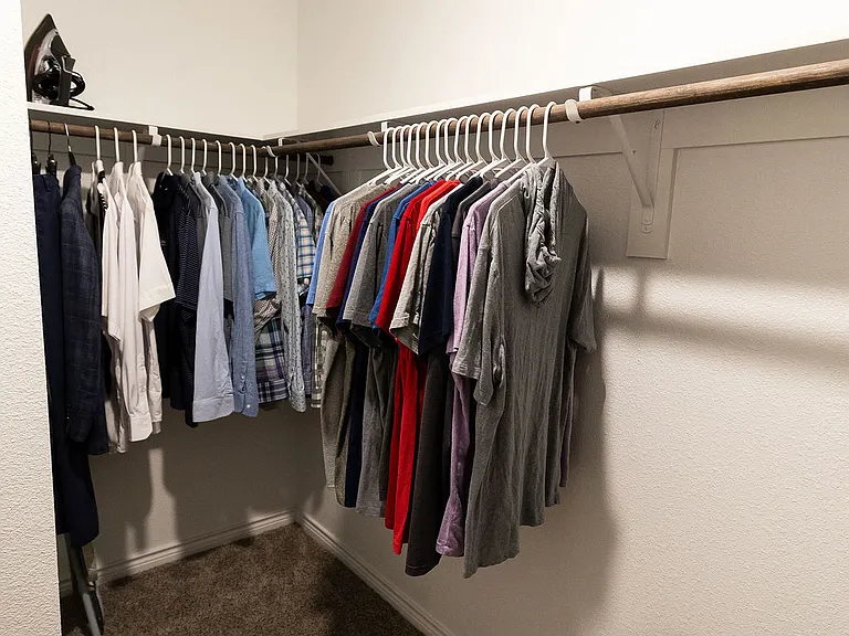 Master closet