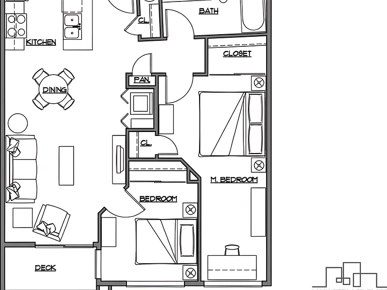2x1 Deluxe l 902+ sq ft l Marketplace Flats 2x1 Deluxe l 902+ sq ft l Marketplace Flats