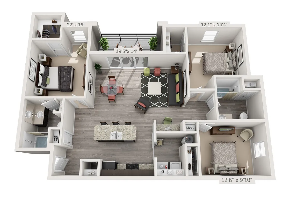 Floor plan 3X2