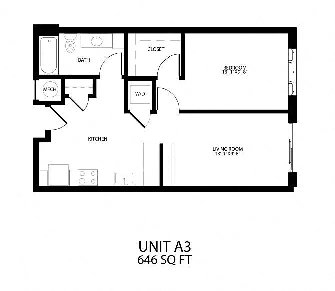 Floor plan A3