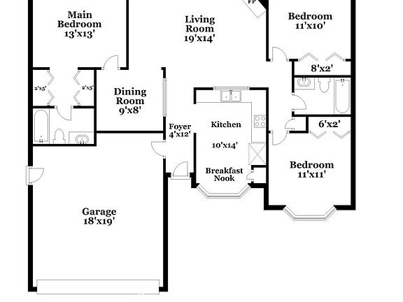 2nd image of 1628 Twin Oak Dr W