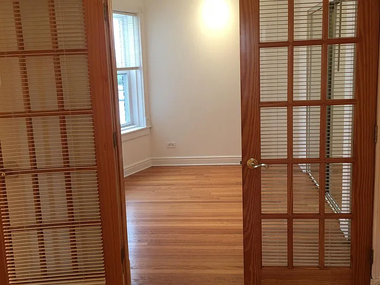 French Doors to help keep an open feeling