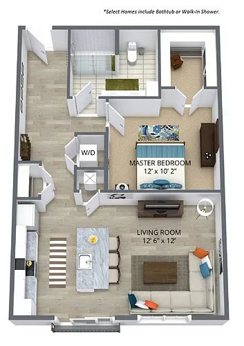 Floor plan The Musial