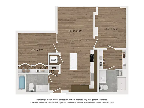 Floor plan C01