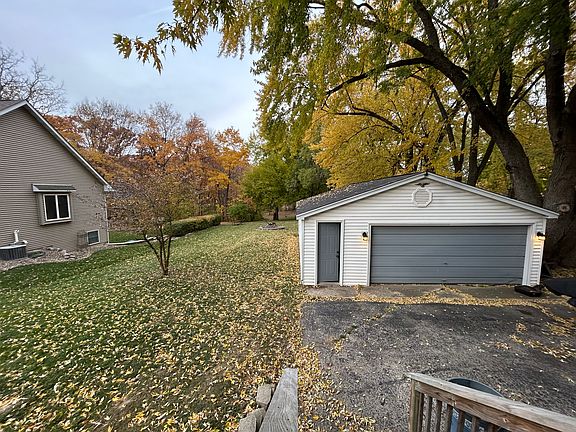 Detached two car garage