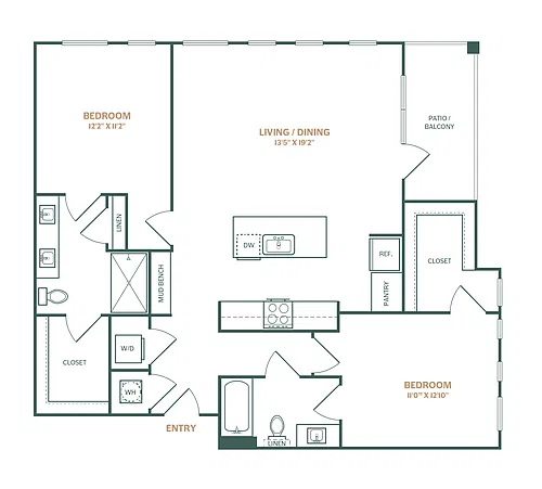 Floor plan B2