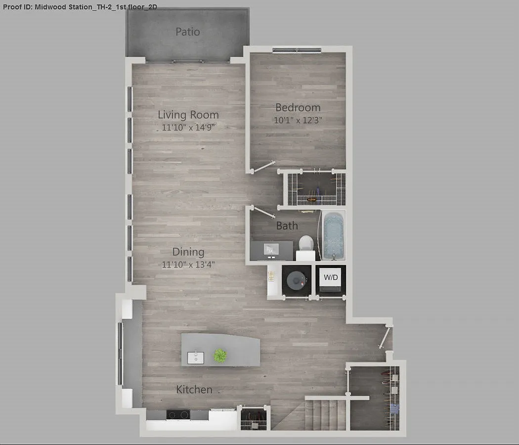 Floor plan TH2