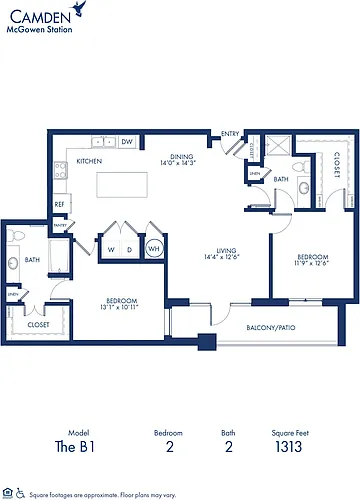 Floor plan B1