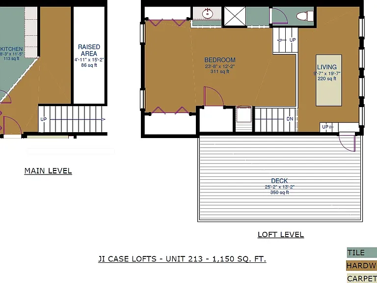 CASE 213 Floorplan